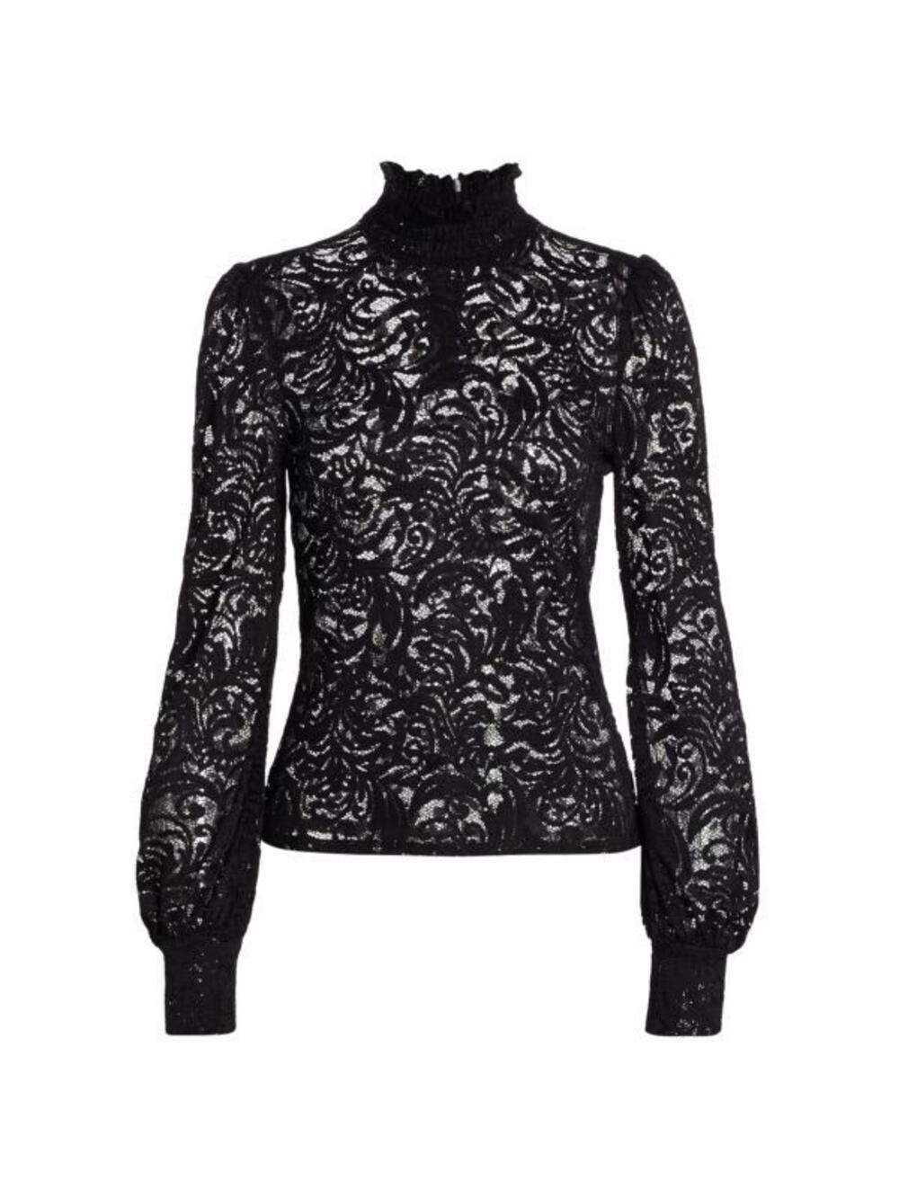 L’AGENCE NWOT Samara Lace Turtleneck